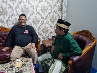 Banit Intelkam Polsek Mauk laksanakan Giat Commander Wish Kapolda Banten 'Yuu Ngopi Wae' Bersama Gus Lutfi