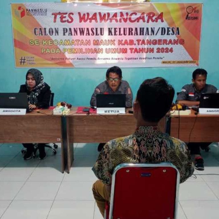 Cek Disini Calon PKD Terpilih di Panwaslu Kecamatan Mauk