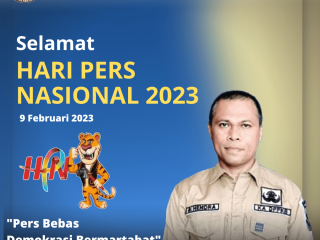 Hari Pers Nasional 2023, dr Hendra Semoga Insan Pers Terus Berkarya Mendukung Program Pemerintah