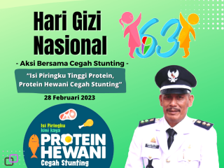 Isi Piringku Dengan Protein Hewani Cegah Stunting
