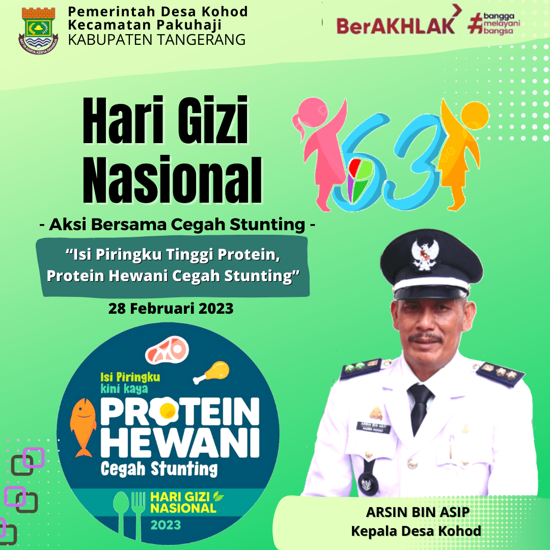 Isi Piringku Dengan Protein Hewani Cegah Stunting - PojokPublik