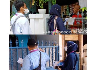 PERUMDAM TKR Kabupaten Tangerang Lakukan Sales Air Bersih ke Dasana Indah