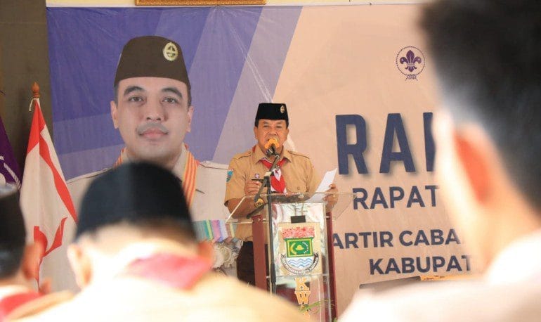 Kak Kwarcab Maesyal Rasyid Resmikan 8 Gedung Kwarran 7 Kak Kwarcab Maesyal Rasyid Resmikan 8 Gedung Kwarran I PojokPublik