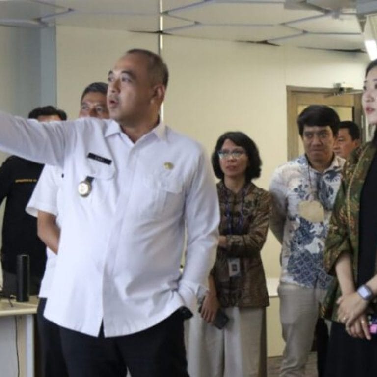 Utusan Korea Cek Layanan SP4N Lapor di Kabupaten Tangerang