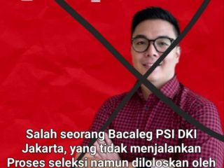 Mantan Calon Bacaleg Bilang PSI Partai Penipu