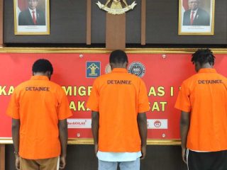 Gelar Pengawasan, Imigrasi Jakarta Pusat Amankan 3 WN Nigeria Yang Overstay