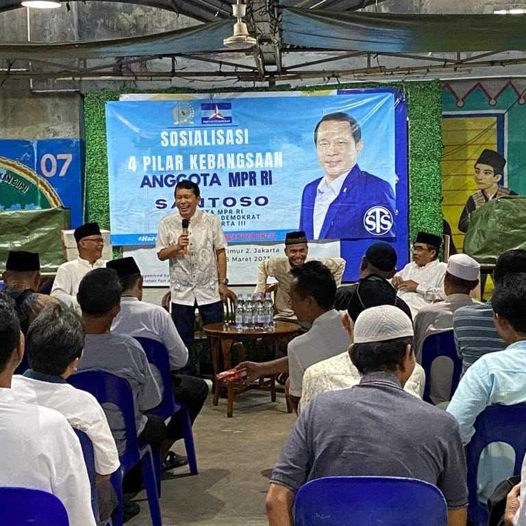 Mantap, Anggota DPR RI Sosialisasikan Empat Pilar di Jakarta Utara