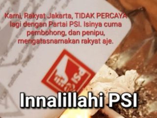 PSI Tampung Caleg Titipan dan Jadi Sorotan