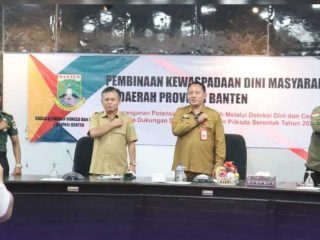 Cegah ATHG, Pemkab Tangerang Menggelar Pembinaan Kewaspadaan Dini Masyarakat