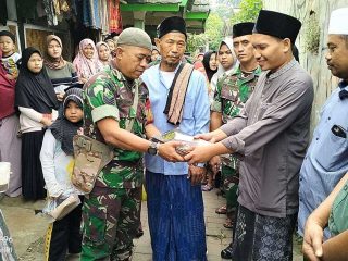 Jum'at Berkah Berbagi  Peduli Santri Koramil 05/Balaraja