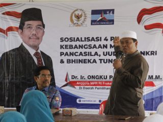 Bekali 4 Pilar Kebangsaan Ke Santri Ponpes Sabilussalam Madina, OPH : Utamakan Musyawarah dan Jaga Persatuan