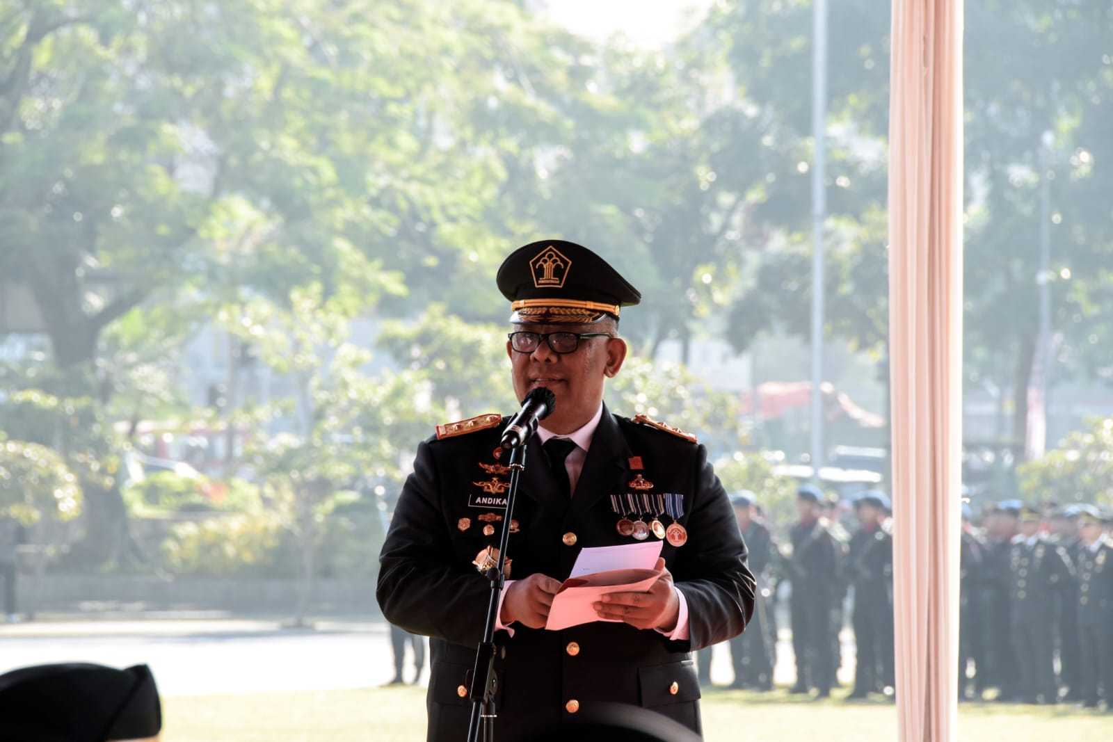 Viral, Peringatan HUT Kemenkumham 78 di Bandung Jawa Barat Ribuan Peserta