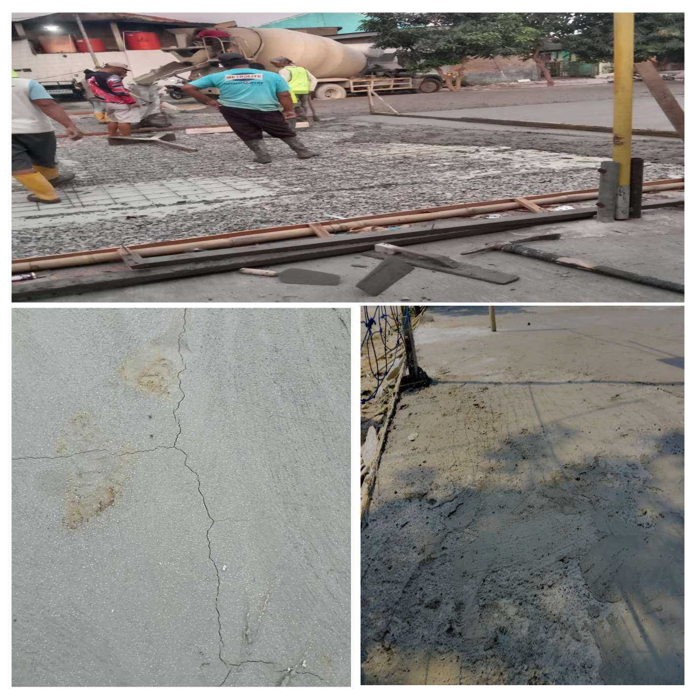Diduga kuat Proyek Betonisasi Lapangan Bola Volley di Perumahan Villa Balaraja, tidak maksimal dan Tidak Sesuai RAB 6 Diduga kuat Proyek Betonisasi Lapangan Bola Volley di Perumahan Villa Balaraja, tidak maksimal dan Tidak Sesuai RAB I PojokPublik