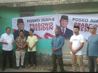 6 Posko Juang Prabowo Presiden di Resmikan