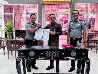 Kalapas Kelas IIA Salemba Tandatangani Perjanjian Kerja Sama Dengan Bank BJB