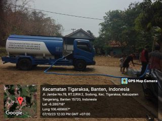 Tanggap Bencana Kekeringan, PJ Bupati Tangerang Minta Perumdam TKR Kirim Bantuan Mobil Tangki dan Pemasangan Jaringan Perpipaan