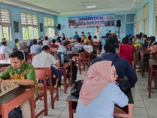 Turmanen Catur Tingkat Kabupaten Yang Petamakali Digelar CCL Dalam Rangka HUT Lebak ke 195 Berjalan Sukses