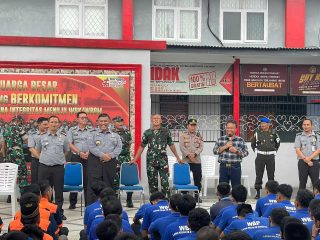 Kakanwilkumham Jabar Berikan Therapy Healing Kepada WBP Lapas Sumedang Pasca Gempa Bumi