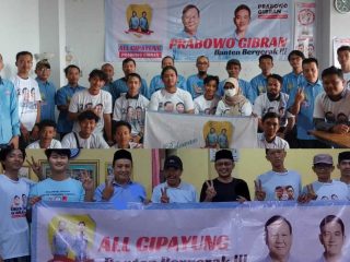 Relawan All Cipayung Garap Genz Milenial Kota Cilegon Untuk Prabowoo Gibran Sekali Putaran