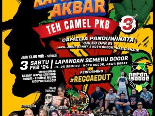 Camelia Panduwinata Gelar Kampanye Akbar "Teh Camel PKB" di Kota Bogor
