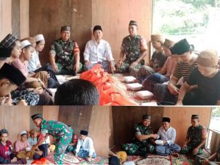 Kegiatan Jum'at Berkah Koramil 05/Balaraja Kodim 0510/Tigaraksa