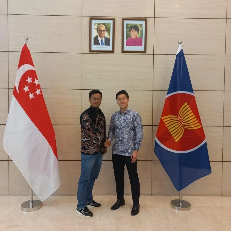 Gema Kosgoro Bangun Sinergitas dengan Kedubes Singapura