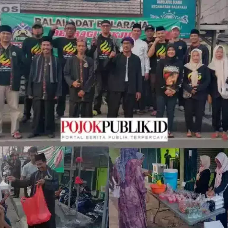 Jelang Berbuka Puasa, Berkah Bersama, Balai Adat Balaraja Berbagi Takjil Dengan Masyarakat dan Pengguna Jalan