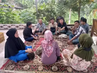 Rapat Anggota  Program Kerja Organisasi DPC IKM (Ikatan Keluarga Minang) DiBulan Rhamadan 1445 H