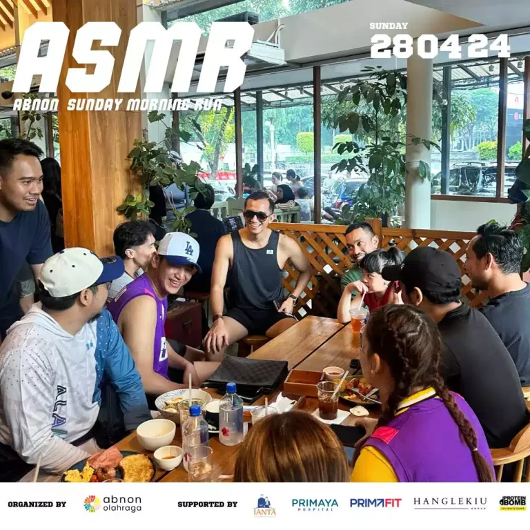 Pererat silaturahmi, Yayasan Abang None Olahraga Bareng Wakil Ketua Komisi III Ahmad Sahroni