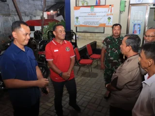 Kapolres Metro Bekasi Kota Bersama Dandim Bekasi Melakukan Kunjungan ke Kantor Kelurahan Pekayon Jaya
