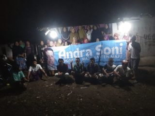 Warga Rumbut Kecamatan Cibadak Siap Menangkan Andra Soni - Dimyati di Pilgub Banten