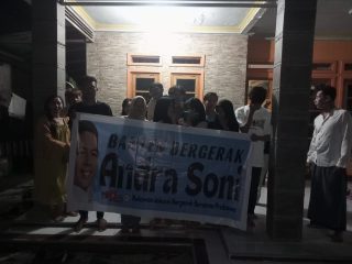 Relawan Kecamatan Curug Kota Serang Deklarasikan Seorang Anak Kampung Andra Soni Maju Gubernur Banten