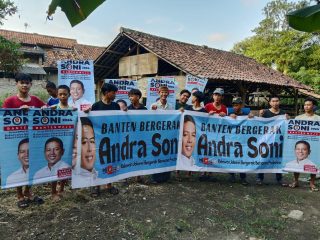 Milenial Deklarasi Andra - Dimyati di Kecamatan Cibeber Kota Serang