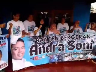 Warga Kecamatan Kaduhejo Bergerak Menangkan Andra - Dimyati di Pilgub Banten