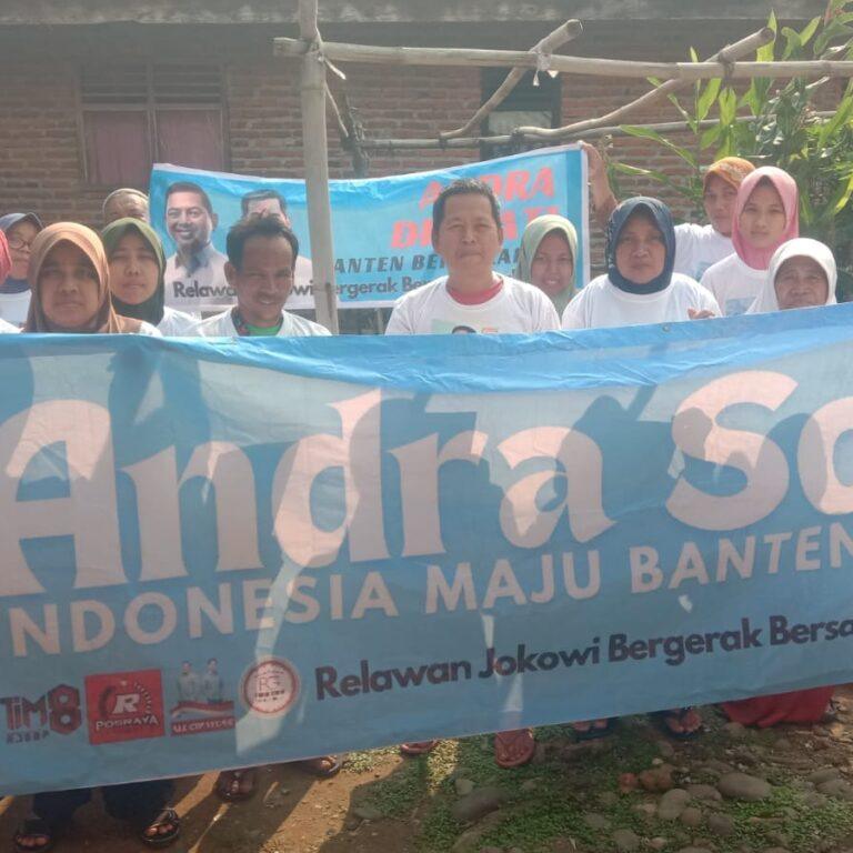 Warga Mayak Curbit Deklarasi Dukung Andra-Dimyati di Pilgub Banten