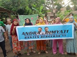Didukung Presiden, Relawan Deklarasi Andra - Dimyati di Purwakarta Cilegon