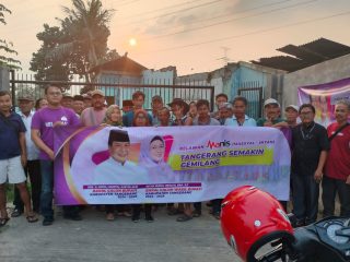 Relawan Manis Kecamatan Sukamulya Deklarasikan Maesyal - Intan Untuk Tangerang Semakin Gemilang