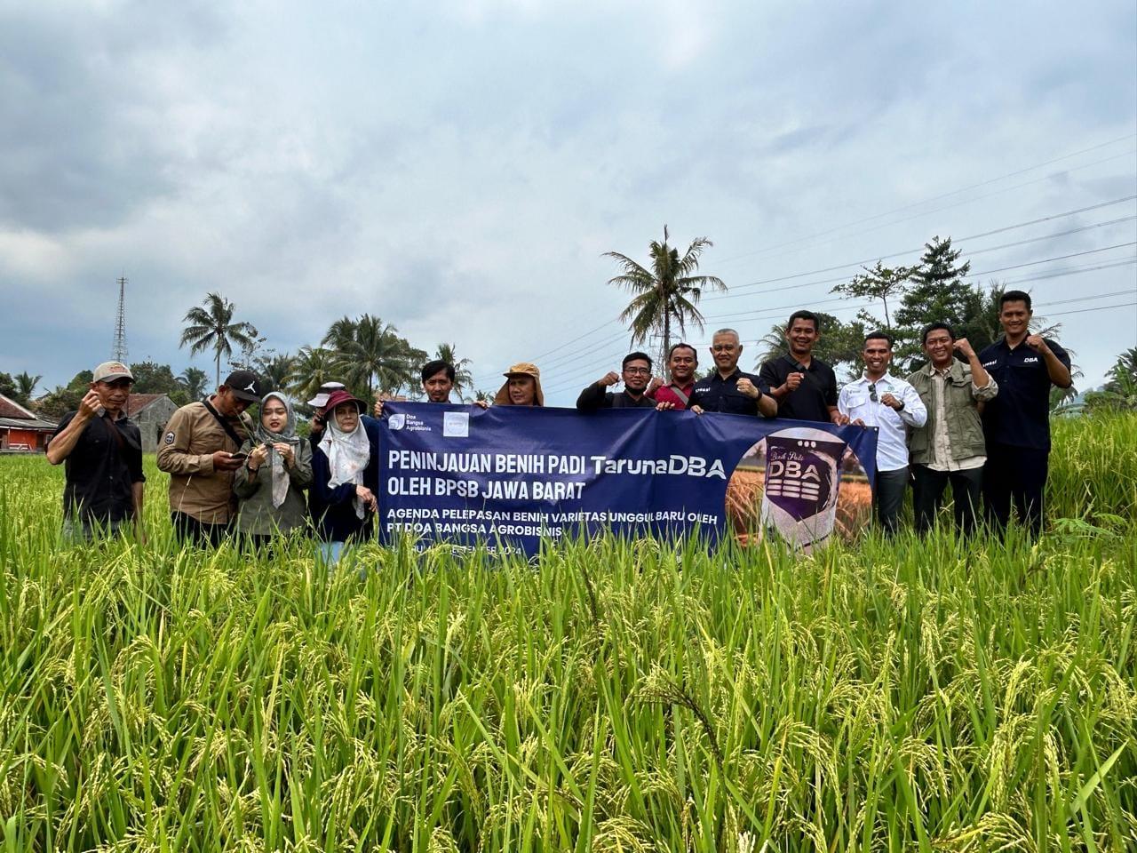 Doa Bangsa Launching Benih Padi DBA Unggul 7 Doa Bangsa Launching Benih Padi DBA Unggul I PojokPublik