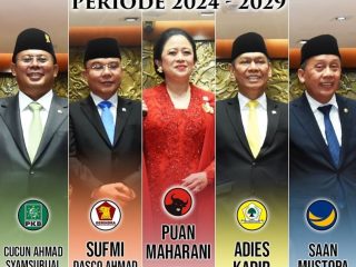 Pimpinan DPR RI Periode 2024-2029 Resmi Dilantik, Puan Maharani Kembali Jabat Ketua