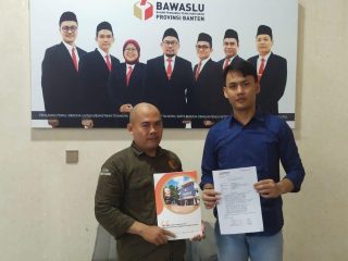 Koalisi Masyarakat Sipil Laporkan Bupati Serang ke Bawaslu Banten