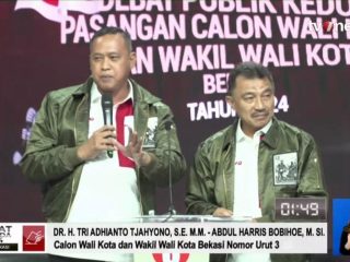 Pengamat: Tri Adhianto unggul dalam Debat Kedua Pilkada Kota Bekasi 2024