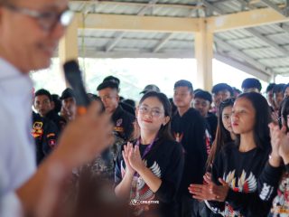 Ratusan Anggota GRIB Cibereum Siap Kawal Kemenangan AYEUNA di Pilwalkot Sukabumi