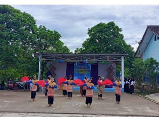 Rayakan Milad ke 12, SMPN 9 Rangkasbitung Adakan Beragam Seni