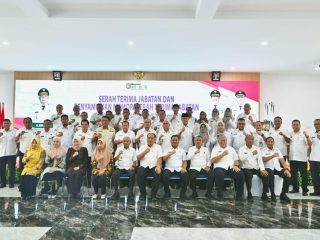 Sertijab Bupati Asahan, Wagub Sumut  Ajak Selaraskan Pembangunan Pemkab dan Pemprov
