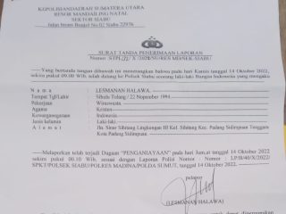 Korban 3 Tahun Mencari Keadilan, Polres Madina Sektor Polsek Saibu Tidak Berdaya "Pelaku Bermain Tik-Tok