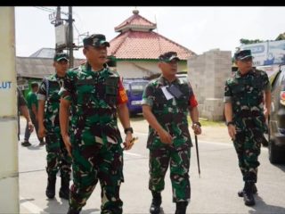 Korem 064/MY Laksanakan Pengamanan VVIP Kunjungan RI 2 Ke Wilayah Banten