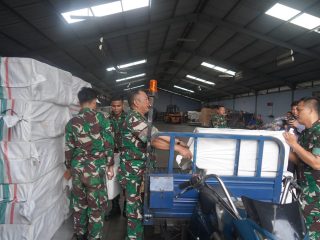 Wujud Kepedulian, Korem 064/MY Galang Dana Untuk Korban Gempa Myanmar