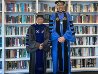 Menag Nasaruddin Umar Terima Gelar Doctor of Divinity dari Hartford International University
