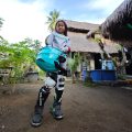 Lubna Aiyana Elsaga Pembalap Cilik Lombok Utara Yang Akan Mengikuti Ajang Grasstrack Tingkat Nasional I PojokPublik