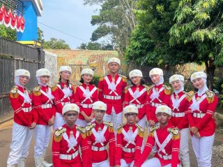 SMP Satu Negri kemang menyambut kehadiran murid baru
